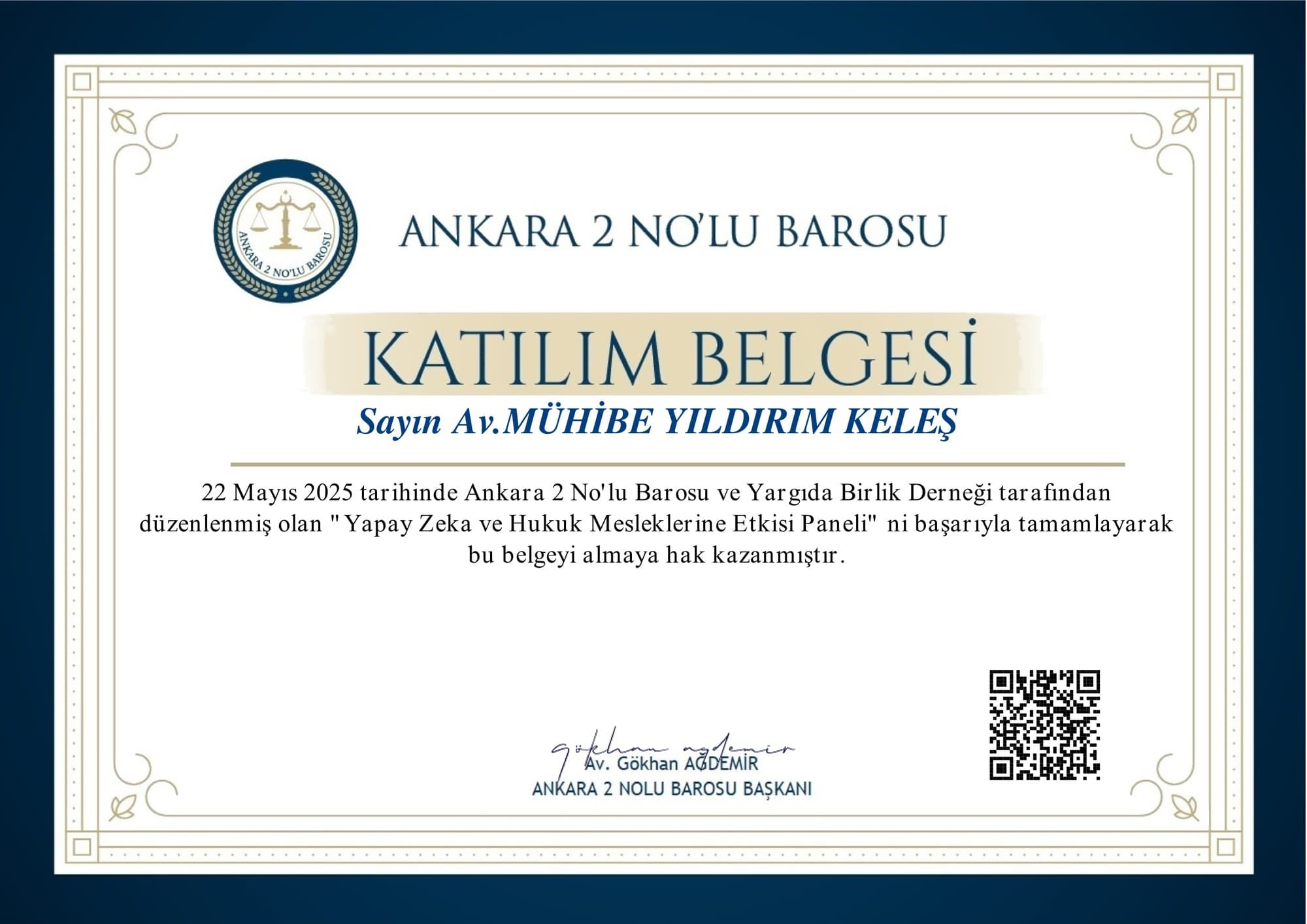 Yapay Zekâ ve Hukuk Mesleklerine Etkisi Paneli